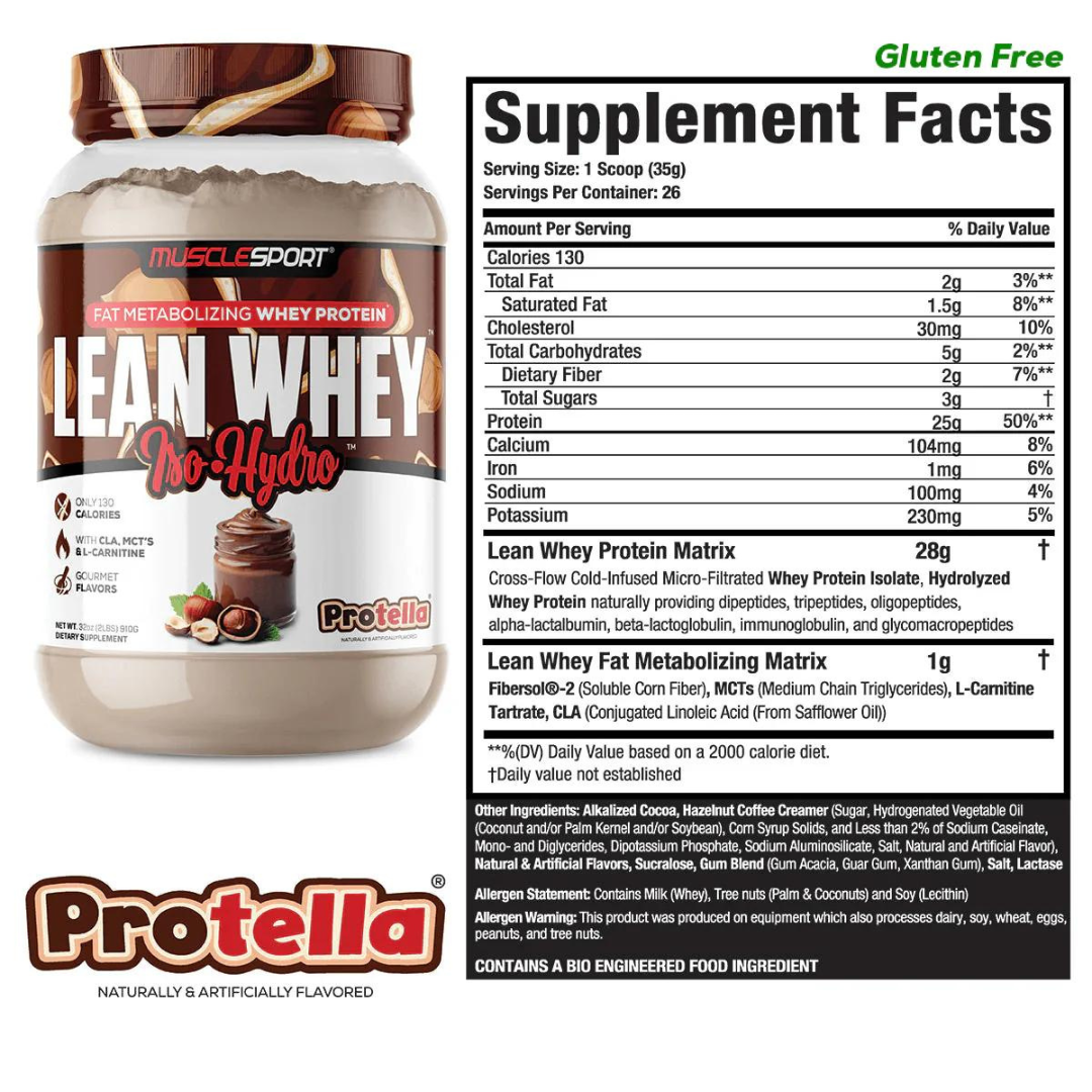 Muscle Sport Lean Whey Revolution 2lb