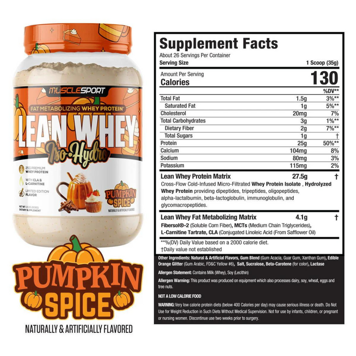 Muscle Sport Lean Whey Revolution 2lb