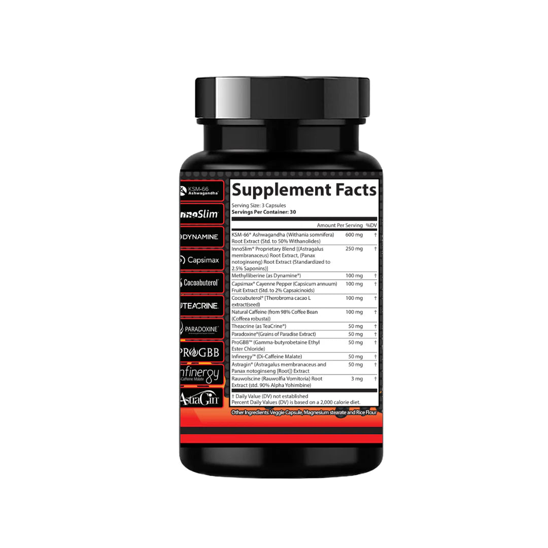 PERFORMANCE LABZ SUPPLEMENTS INFERNO THERMOGENIC FAT BURNER