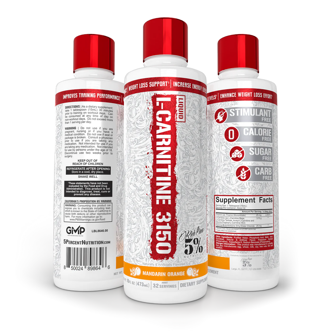 5% Nutrition Liquid L-Carnitine 3150